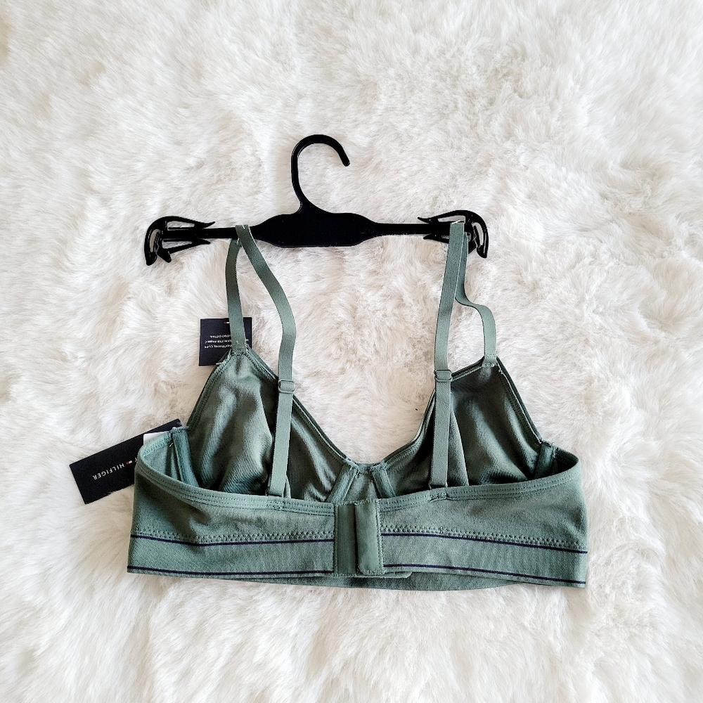 ⚘️TOMMY HILFIGER SEAMLESS UNLINED UNDERWIRE BRA SIZE 34A - Picture 3 of 4